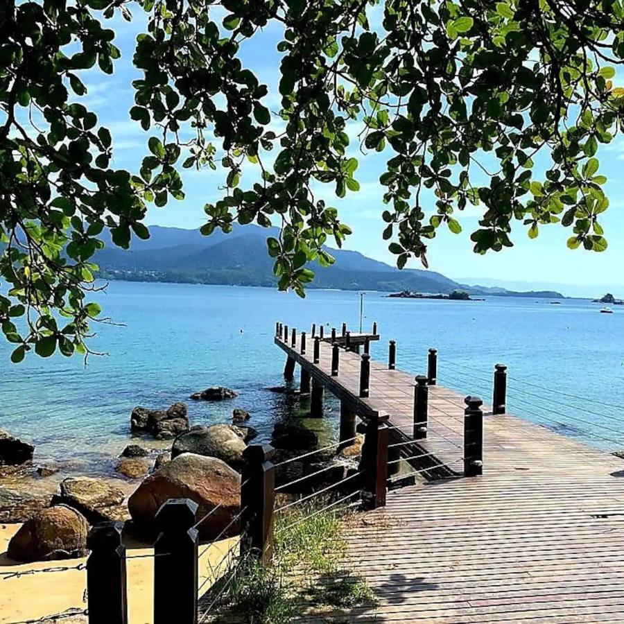 Residencia Em Condom, 1 Ou 2 Suites, Vista Para O Mar, Praia Do Curral, Ilhabela Exterior foto